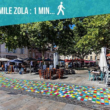 Le Courbet Topdestination-Dijon - Centre Ville - Classe 3 Etoiles Eksteriør billede