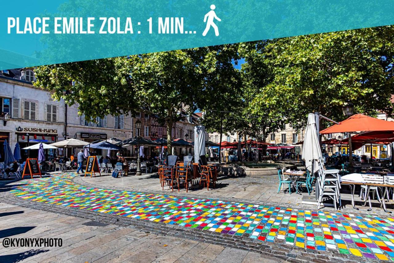 Le Courbet Topdestination-Dijon - Centre Ville - Classe 3 Etoiles Eksteriør billede