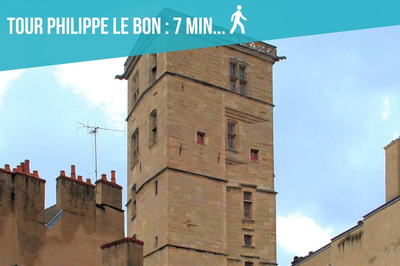 Le Courbet Topdestination-Dijon - Centre Ville - Classe 3 Etoiles Eksteriør billede